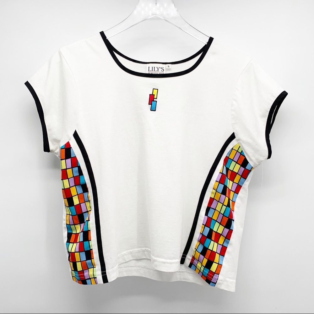 Lily's of Beverly Hills Vintage Cropped Top Size Small